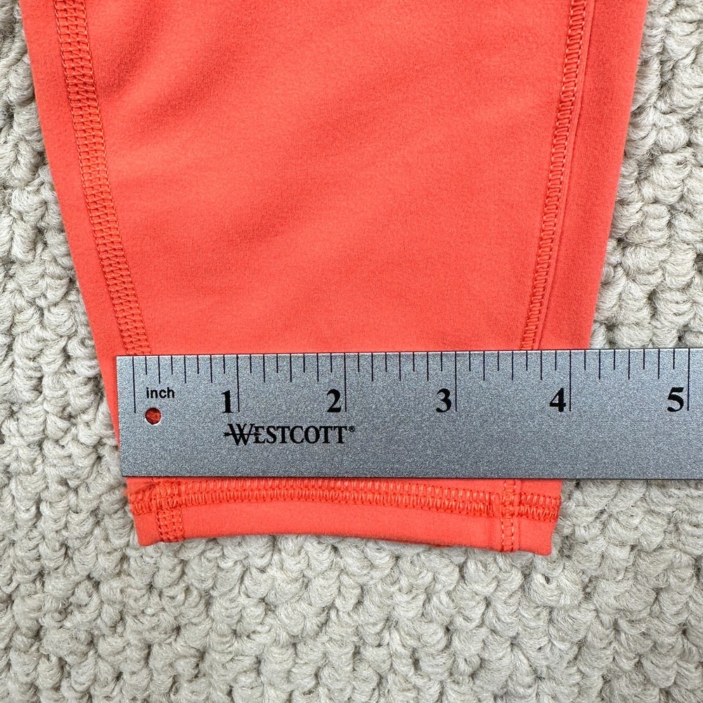 Vuori Leggings Womens S Orange Studio Pocket Performance Stretch Yoga Workout - Picture 8 of 14